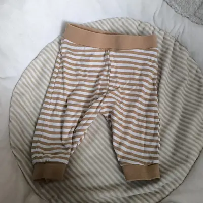Ergee Baby Hose Gr. 56 gestreift beige-weiß