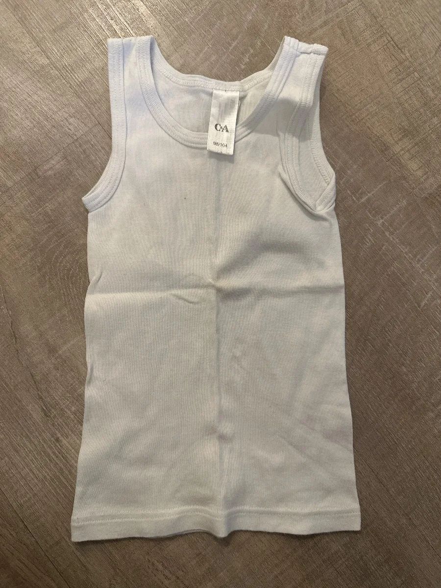 C&A Unterhemd Gr. 98 weiß