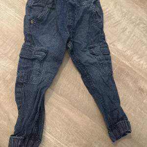 Topolino Cargo Jeans Hose Gr. 98 Jeansblau