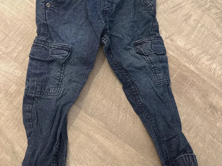 Topolino Cargo Jeans Hose Gr. 98 Jeansblau – Foto 1