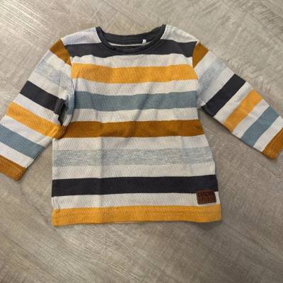 Topolino Langarm Pullover Gr. 98 gestreift