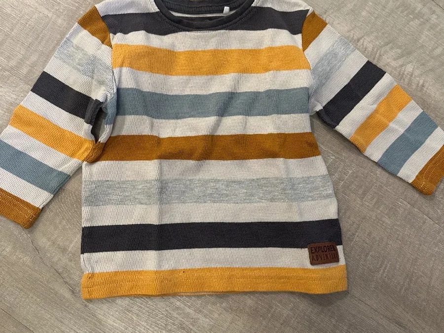 Topolino Langarm Pullover Gr. 98 gestreift – Foto 1