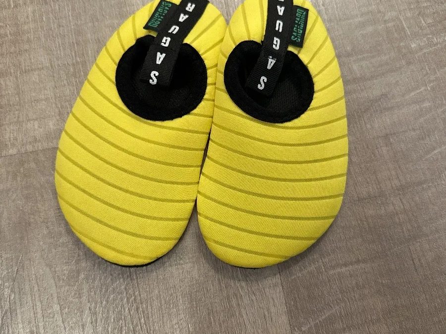 Aquagym Badeschuhe Gr. 22 gelb – Foto 1