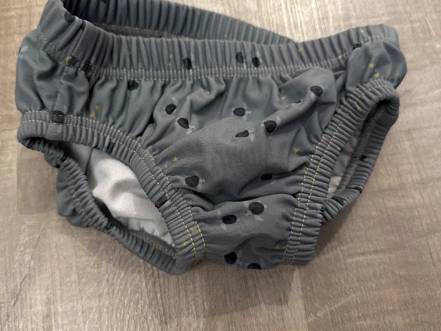 PUSBLU Badehose Gr. 86 Grau gemustert – Foto 1