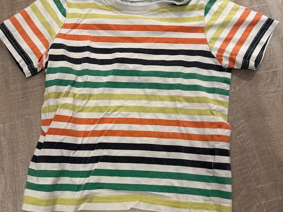 Topolino T-Shirt Gr. 98 bunt gestreift – Foto 1