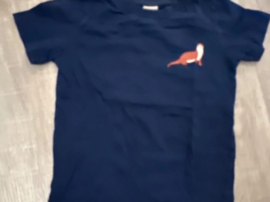 ALANA T-Shirt Gr. 98 dunkelblau mit Otter – Foto 1